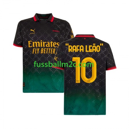 Fußballtrikots AC Mailand RAFA LEAO 10 Vierte Trikotsatz 2024-2025 Fußballtrikots AC Mailand RAFA LEAO 10 Vierte Trikotsatz 2024-2025